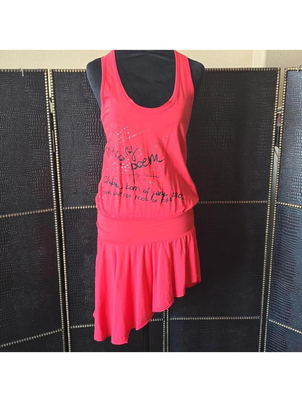 Vibrant Pink Sleeveless Dress